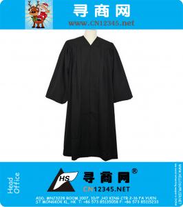 Black Matt Senior Economy Clergy Robe