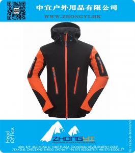 Outdoor Softshell Jacket Men Hiking Jacket Waterproof Windproof Thermal Jacket For Hiking Camping Ski Super Quality