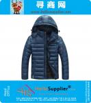 Mens Ultra-light Outdoor down jacket Winter coat long Sleeve Casual Warm outerwear parka