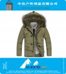 Mens Winter Duck Down Jackets Men Fashion Thick Warm Down Coats Fur Collar Hooded Down Jackets Outdoor Men Snow Coats