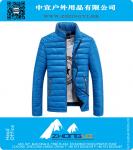 Winter Men Jacket Outdoor Stand Collar Mens OverCoat Male Fashion Warm Wea Slim Fit Windbreaker Mens Outerwear